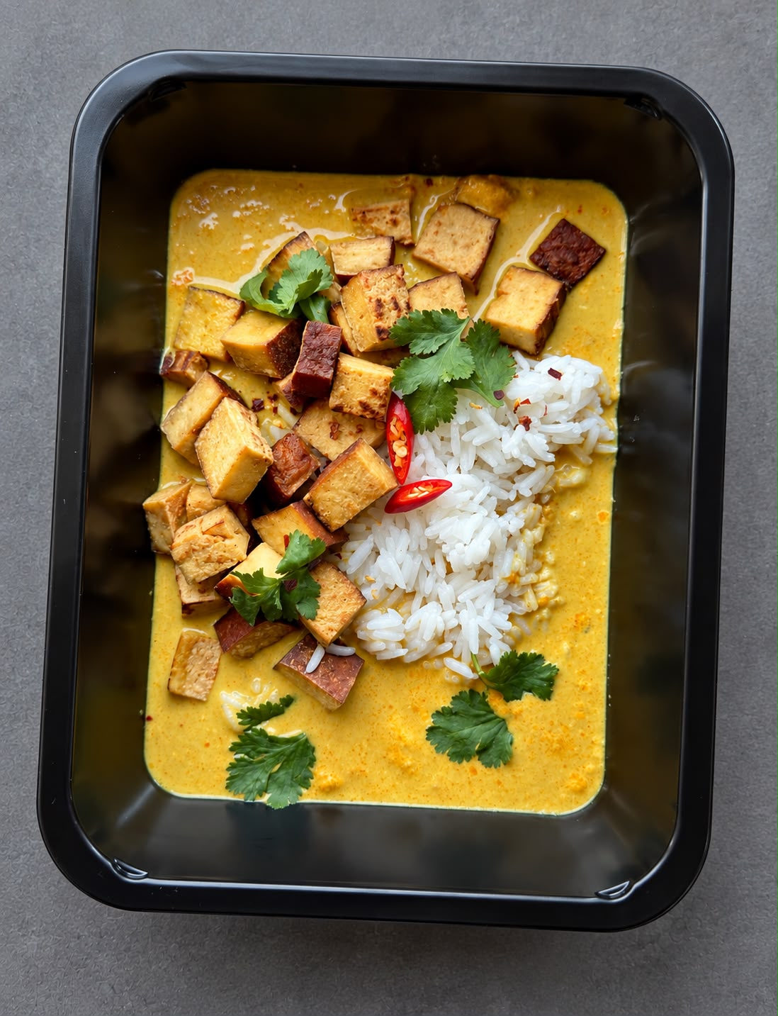 Golden Tofu Bowl