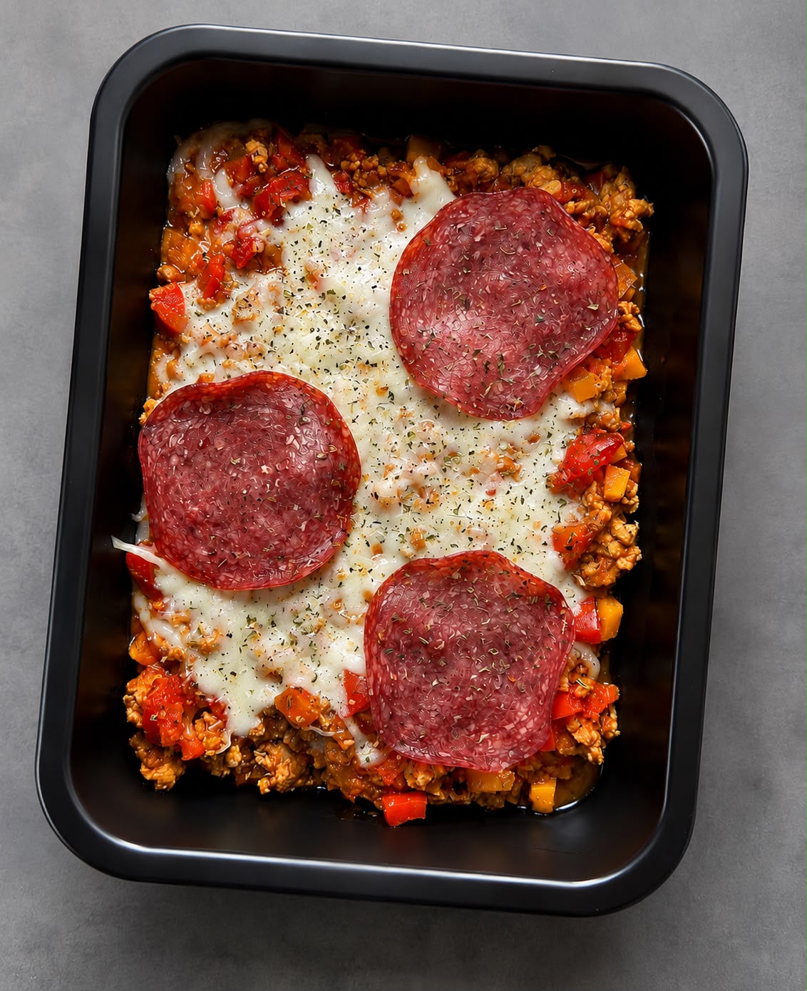 High Protein Pizza Bowl
